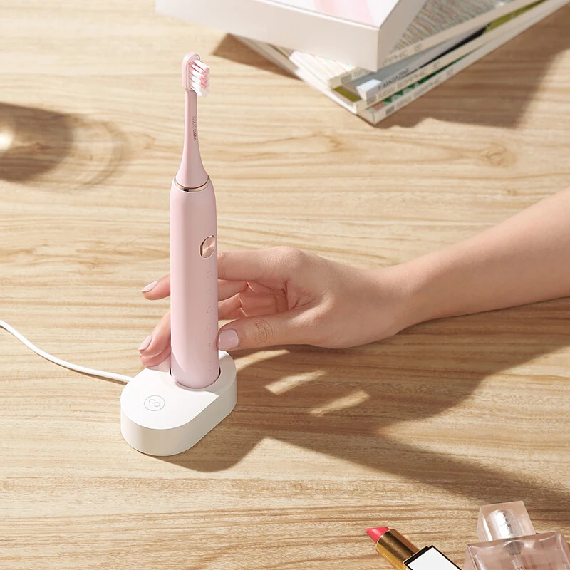 SOOCAS X3 звуковая электрическая зубная щетка для Xiaomi Mijia Ultra sonic Автоматическая обновленная заряжаемая Поддержка Водонепроницаемая IPX7 для взрослых