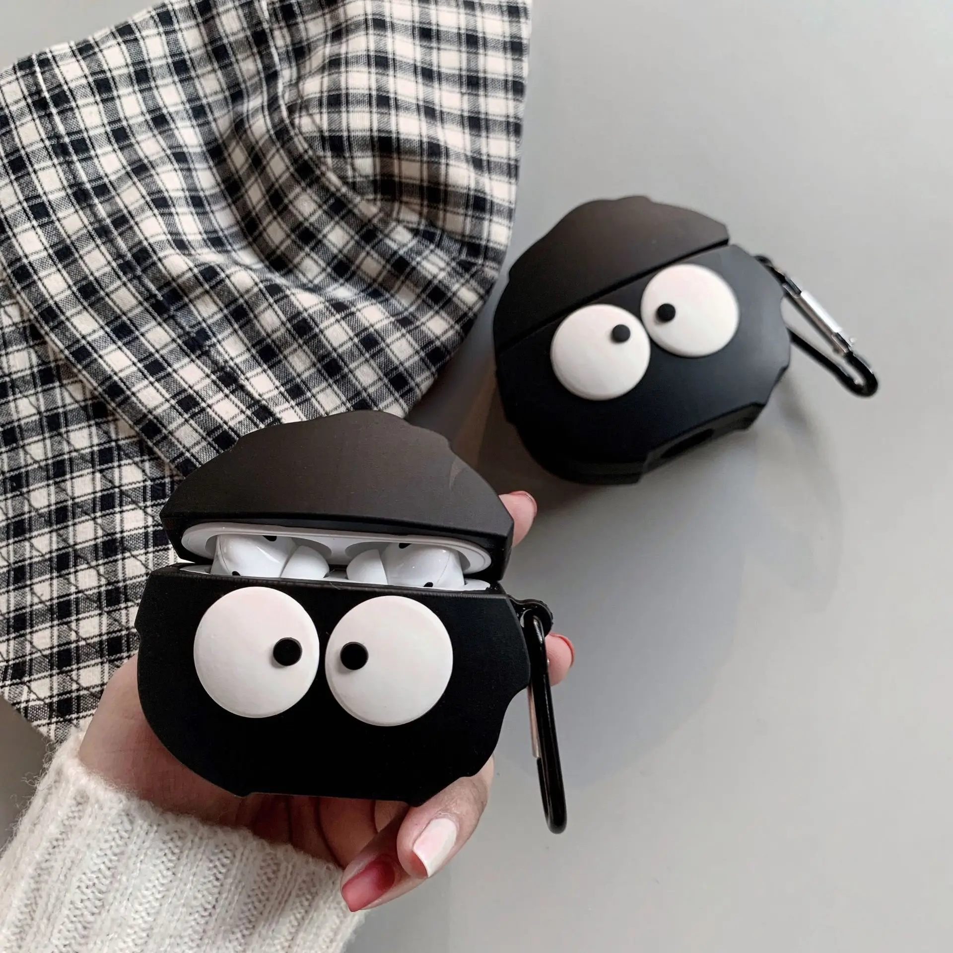 Чехол для Airpods pro/1/2 силиконовый защитный чехол милая Беспроводная Bluetooth зарядка