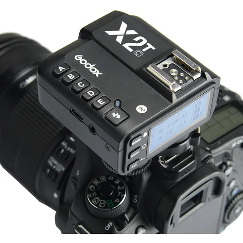Godox X2T C N S F O P TTL 1/8000s HSS Беспроводной трансмиттер триггер для вспышки цифровой