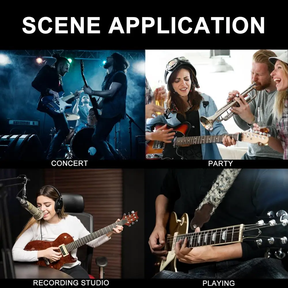 ammoon elektrische gitarre verstärker amp mini kopfhörer amp gebaut in verzerrung wirkung mini elektrische gitarre stecker kopfhörer ve