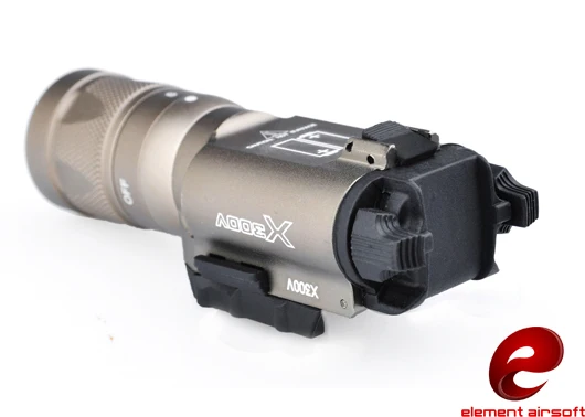 EX381DE Element Airsoft X300V vamoire led tactical light Hunting shooting pistol Strobe flashlight