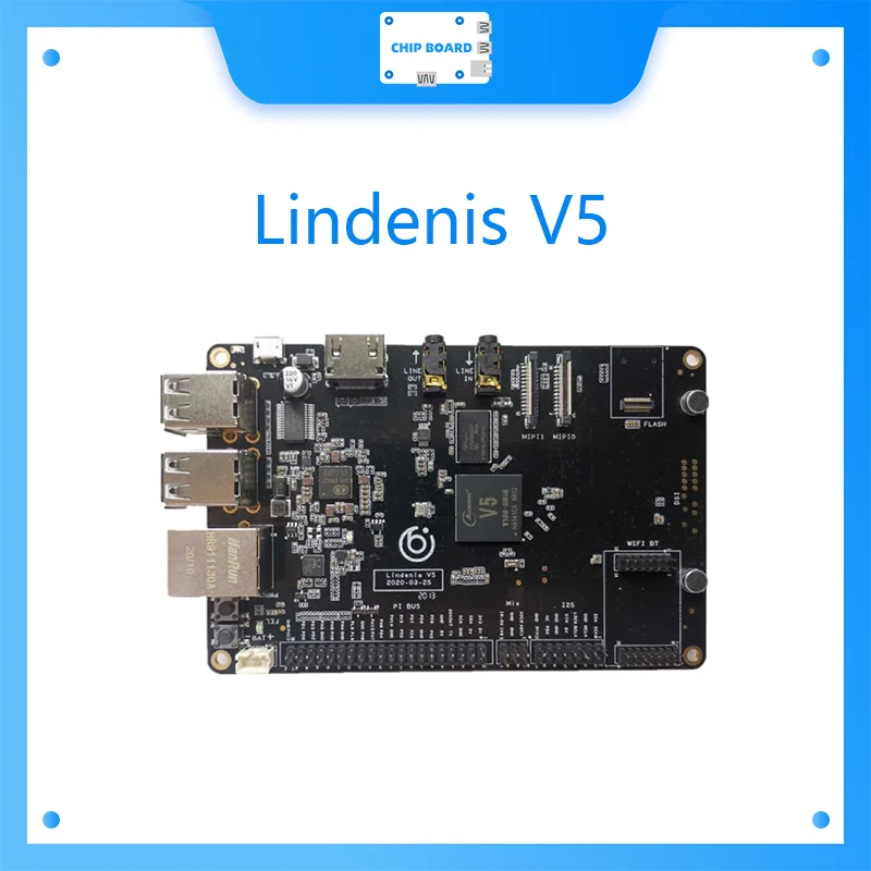 Placa de Desenvolvimento Lindenis Artificial Inteligente Processamento Vídeo a7 Quad Core v5