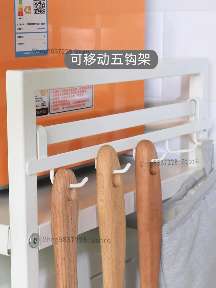 Выдвижной микроволновую печь стойки двойной духовой шкаф кухонной бытовой 2 слоя