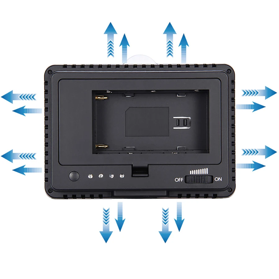 MAMEN 160 светодиодный светильник для видеосъемки студийный цифровой зеркальной