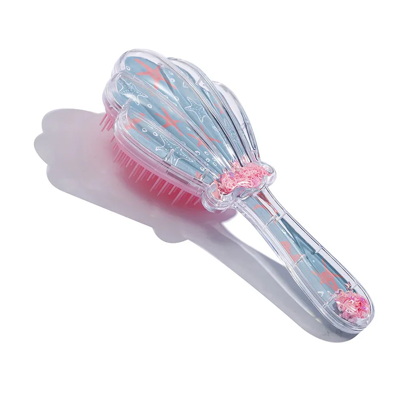 

1pc Cartoon Cute Air Bag Comb Shell Hairbrush Salon Hairdressing Straight Curly Hair Comb Women Children Hair Comb Anti-static