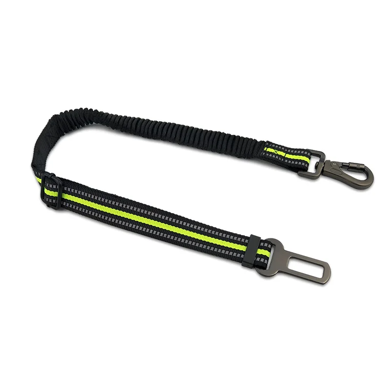 

Personalized Elastic Buffer Dog Car Seat Reflective Pet Adjustable Dog Car Leash Pet Seatbelt Collar Perro Dog Supplies AB50XQ