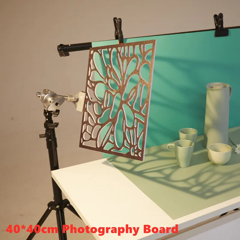 BEIYANG Ретро фотография реквизит 40*40 см деревянная текстура фоновая доска