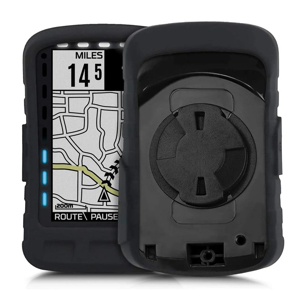 Силиконовый нескользящий мягкий чехол для GPS велосипеда защитный WAHOOELEMNT ROAM метод
