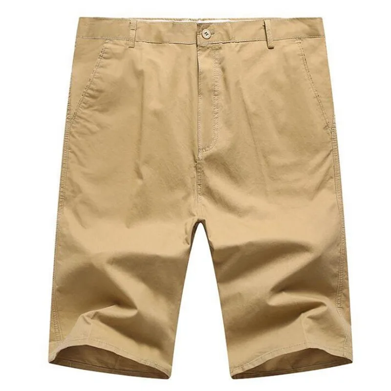 

Men Summer Casual Shorts Cotton High quality Men's Straight Shorts Cargo Shorts Men Bottoms