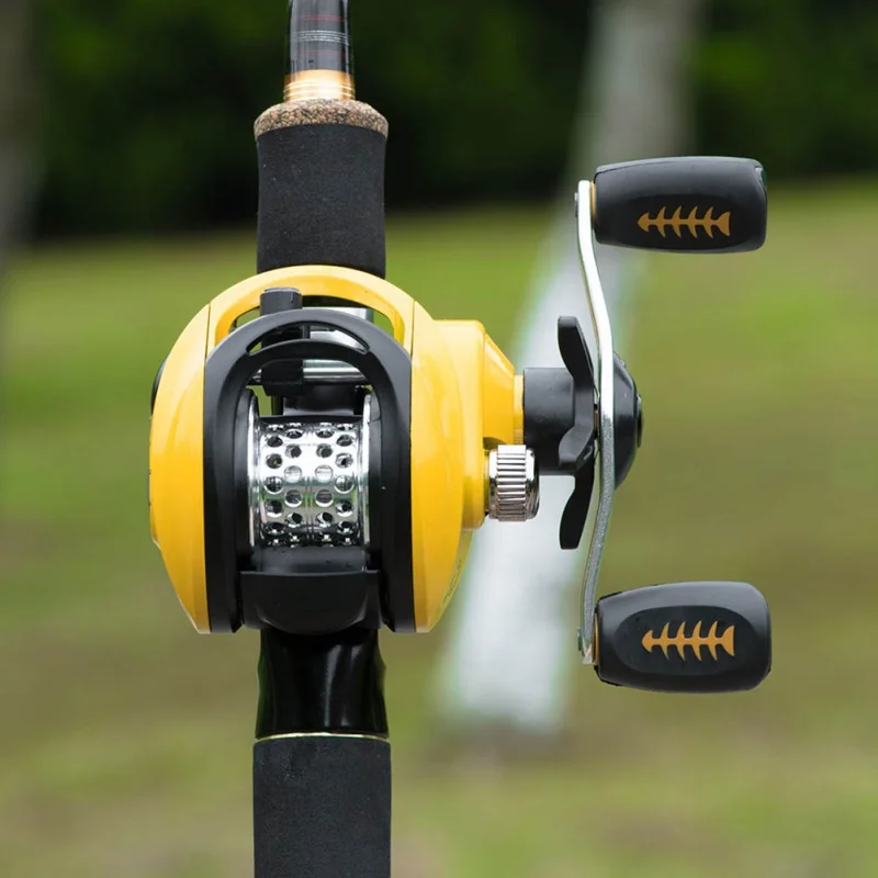 

18 Ball Bearings Fishing Gear Water Drop Wheel Baitcasting Reel Right/Left Hand Bait Casting Fishing Reel Lure Reel