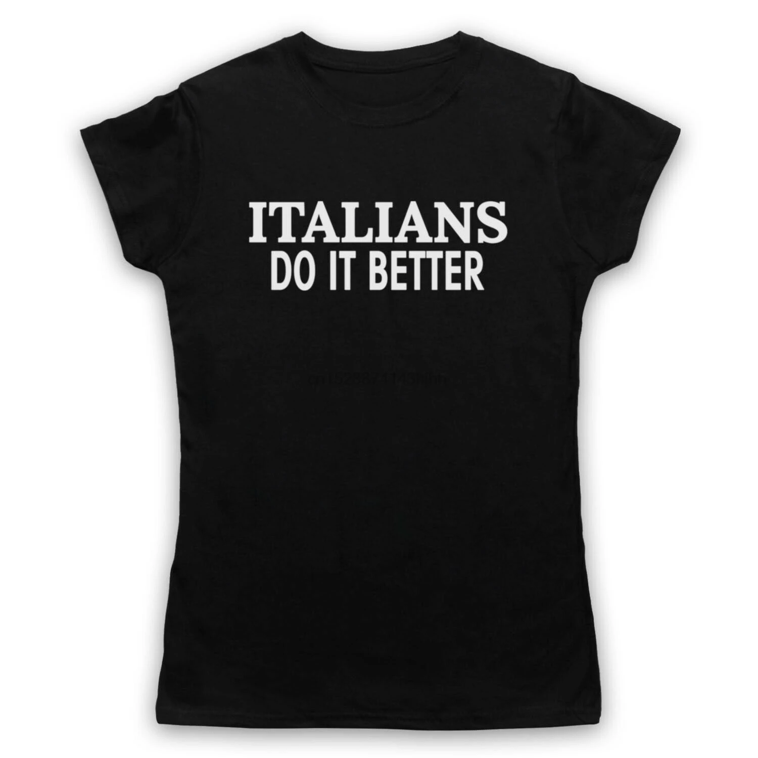Итальянцы делают это лучше Ретро лозунг как носить MADGE поп взрослая футболка |