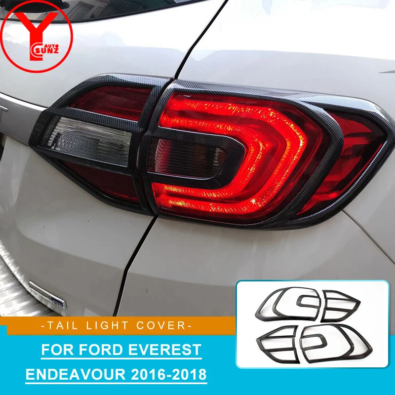 YCSUNZ ABS Запчасти для стайлинга автомобилей УГЛЕРОДНЫЙ Задний фонарь светодиодный