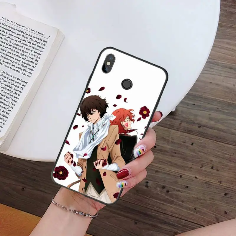 

Japan anime bungou stray dogs Phone Case For Xiaomi Redmi note 7 8 9 t k30 max3 9 s 10 pro lite