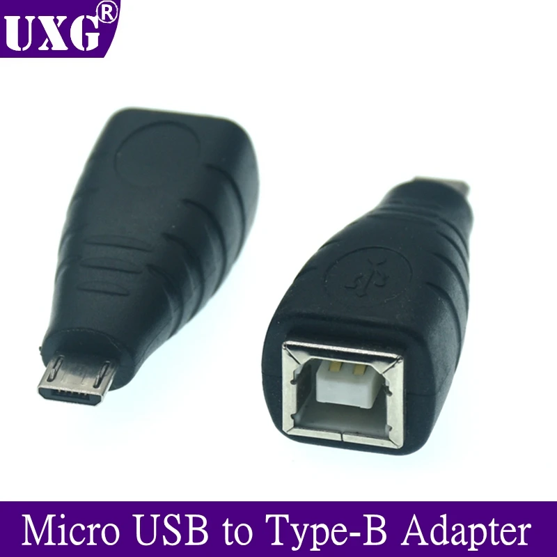 

Newest Arrival Mini USB B type 5pin Micro USB type 5pin male to USB 2.0 B Type Female Printer Scanner Adapter