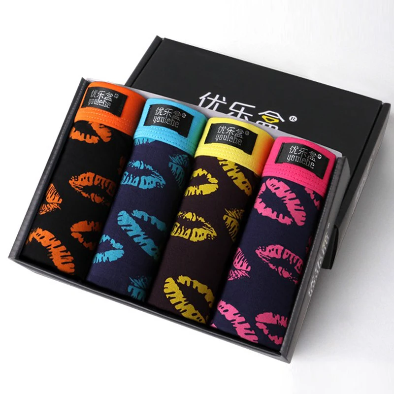 Боксеры мужские из модала нижнее белье дышащие трусы шорты 5 шт./лот|Мужские