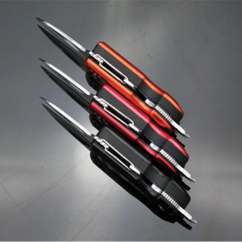 DR-033BK складной многофункциональный Ножи 420HC лезвие светодиодный Ручка Открытый