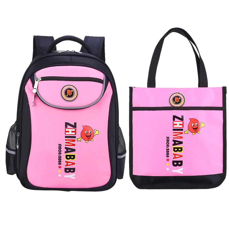 set 2pcs kids cartoon waterproof School Bags backpack for boys girls student boys school bags bookbag Satchel Mochila Infantil