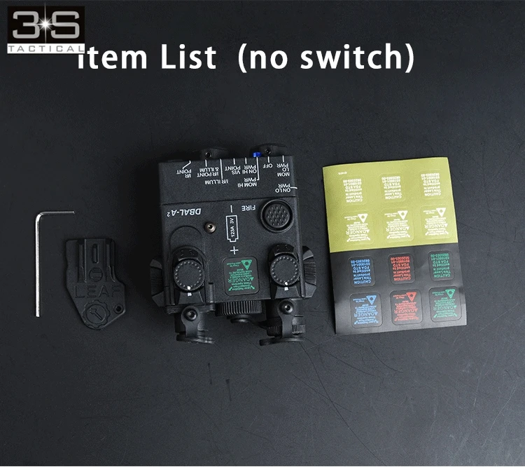 Тактическое оружие для страйкбола DBAL A2 лазерный свет без функции манекен