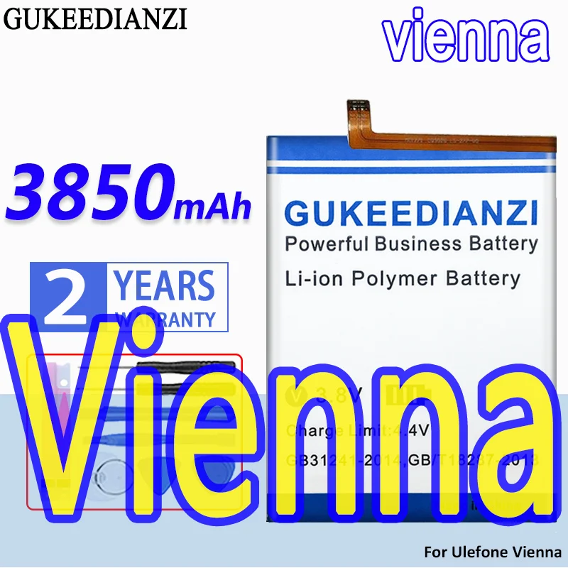 

Аккумулятор большой емкости GUKEEDIANZI vienna 3850 мАч для Ulefone Vienna Bateria