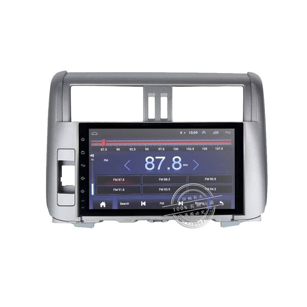 Автомагнитола HANG XIAN 2 din для Toyota Prado 2010-2013 автомобильный dvd-плеер с GPS-навигацией