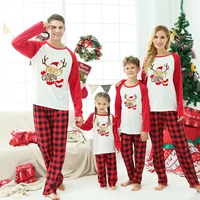 christmas pajamas family matching outfits mother kids family clothing set baby winter 2021 christmas clothes santa claus
