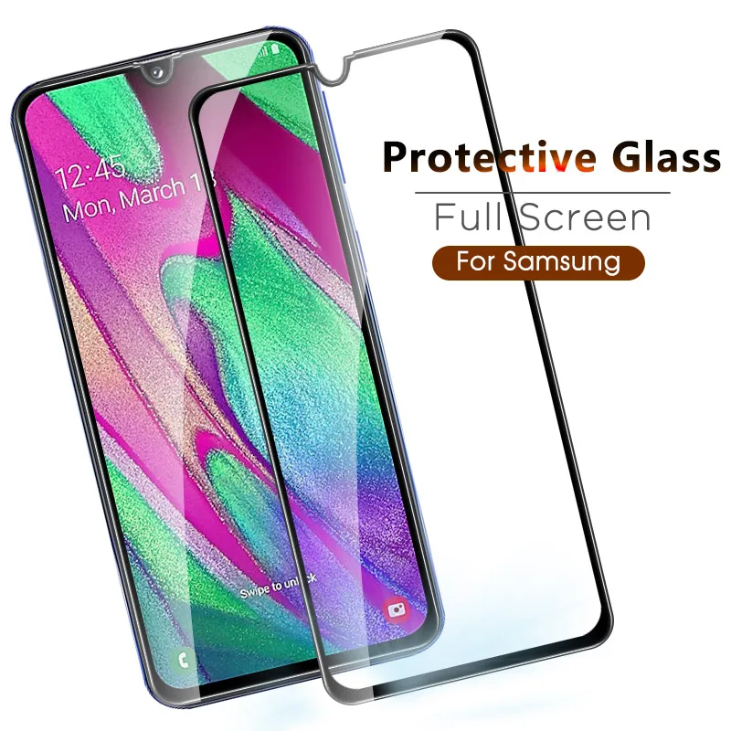 Цветное роскошное полностью закрывающее закаленное стекло для Samsung Galaxy note 3 4 5 note3