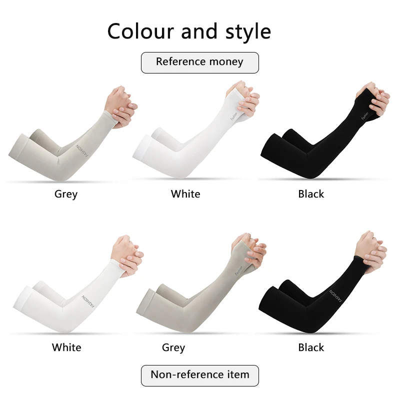 

2021 Cycling Bicycle Arm Warmers Cuff Sleeve Cover UV Sun Protection Arm Cover Camping Hiking Outdoor Accessories