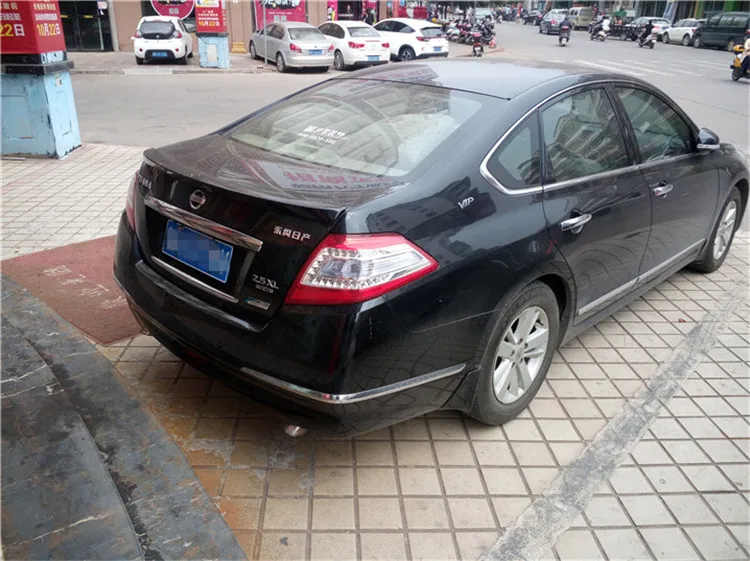 Спойлер для Altima 2008 2012 Nissan спойлер из АБС пластика заднее крыло автомобиля цветной