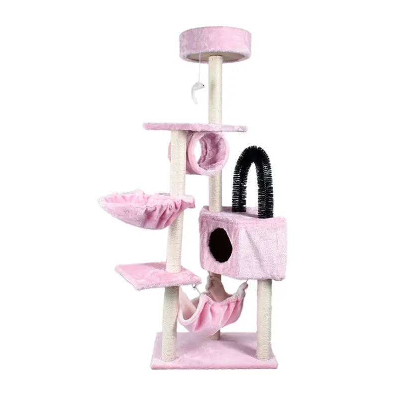 

Рамка для кошек, интегрированная полка для кошки, большая игрушка для кошек, захват, скалолазание, колонна, сизаль, вилла, кошачья башня, спец...