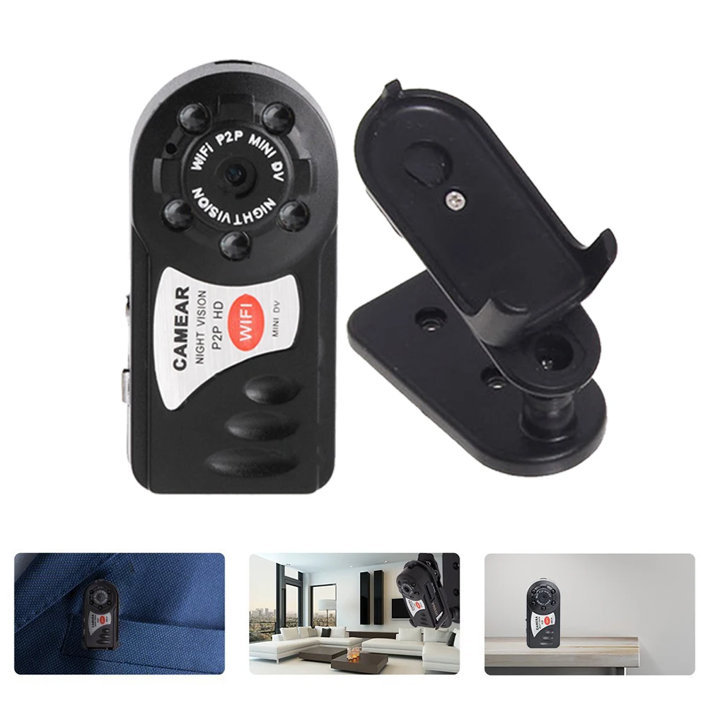 P2P HD мини Wifi DVR IP камера видеокамера видеорегистратор ночного видения DV Скрытая