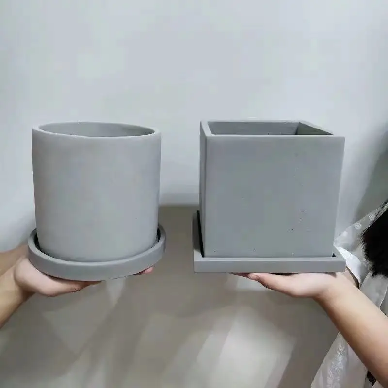 

Flower Pot Concrete Making Mold Large Round Flowerpot Mold Storage Jar Cement Mold Big Planter Pot Molds Garden Planter Mold
