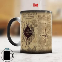 light magic marauders map 11oz color changing mug sensitive ceramic coffee tea mugs cup best gift for friends