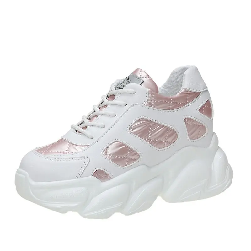 

Women's Sneakers With Platform Woman-shoes Korean Ladies Shoes Tennis Female Thick Sole Roses Fashion 2021 Casual Trainers Cotto