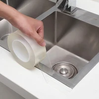 kitchen sink waterproof sticker anti mold waterproof tape bathroom countertop toilet gap self adhesive seam sticker home kitchen