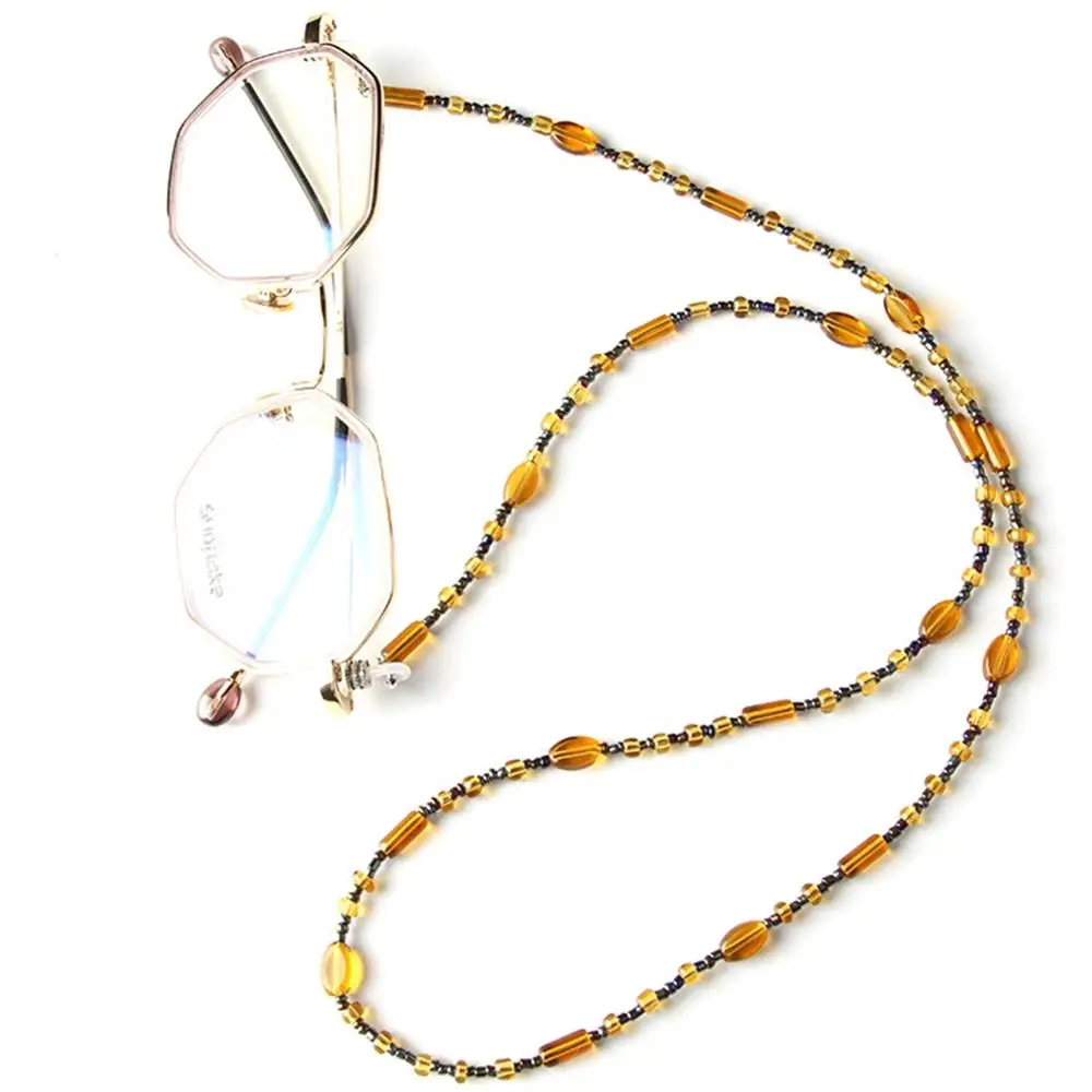 HOT Resin Small Beads Sunglasses Chain Women Sexy For Chic Eyeglasses Reading Glasses Rope Cord Holder | Аксессуары для одежды