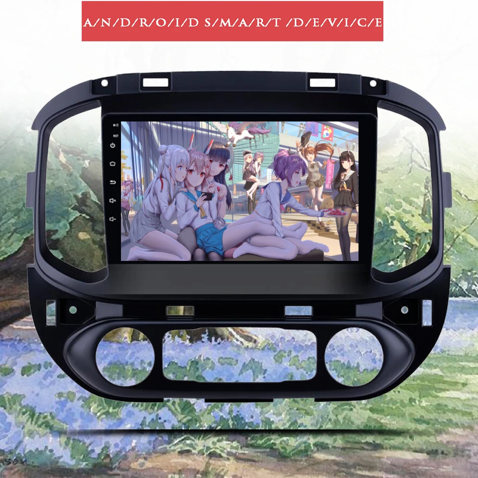 Автомагнитола 2DIN с GPS и IPS экраном 9 дюймов Android 10 для Chevy Chevrolet Колорадо 2015 2017 2019 Carplay