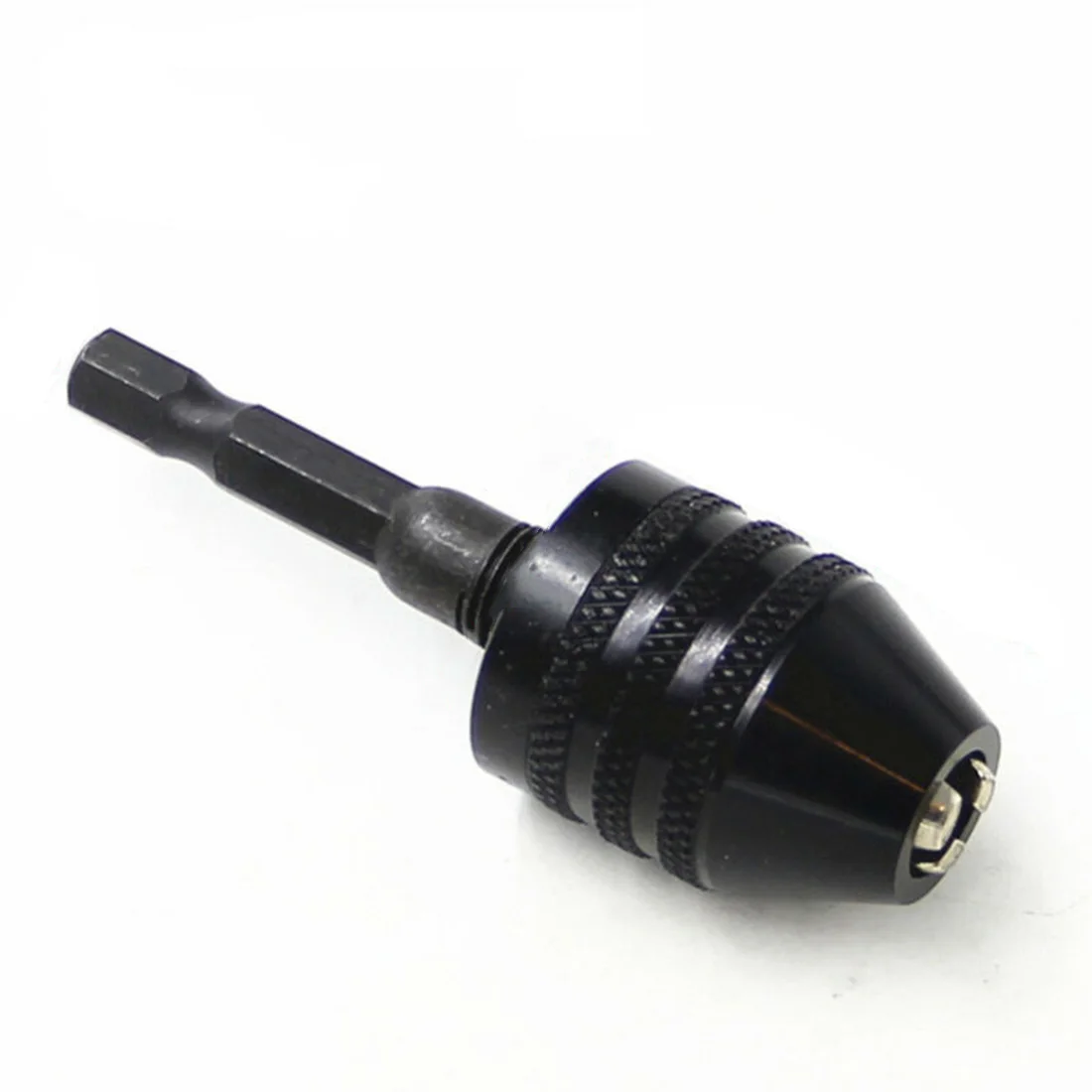 

Screwdriver Drill Chuck Impact Keyless Drill Chuck Driver Black 0.6-8mm