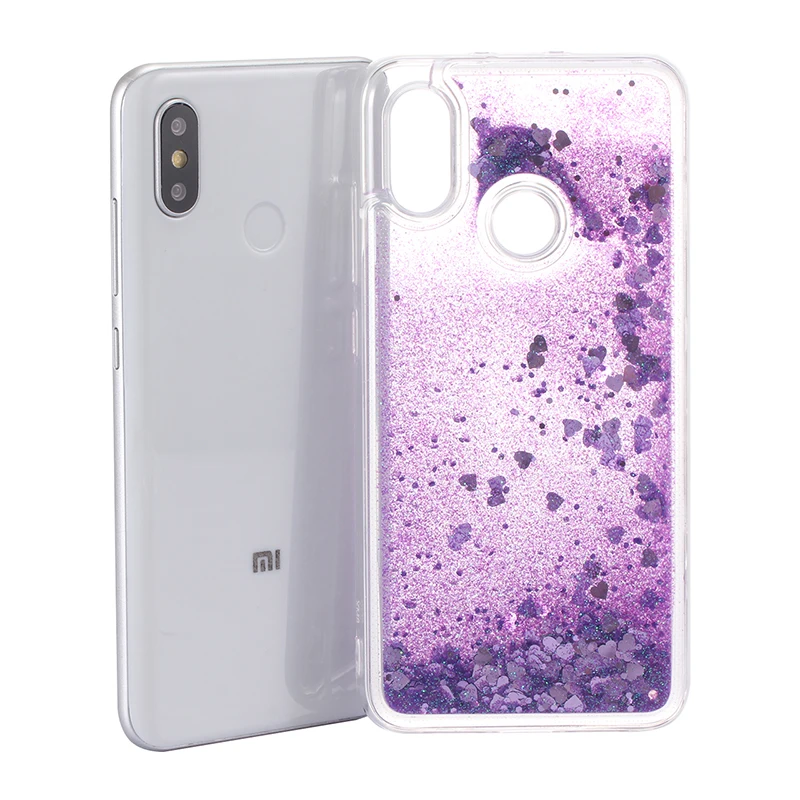 Динамический жидкий Блестящий песок чехол для Redmi 7 5 S2 Note 6 Pro Plus 5A прозрачный