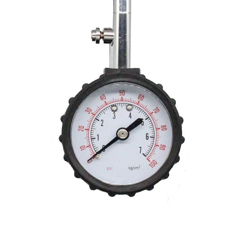 

Motorcycle Tire Pressure Gauge 0-100 PSI Tire Gauge with Flexible Air Chuck for Car Motorcycle Universal
