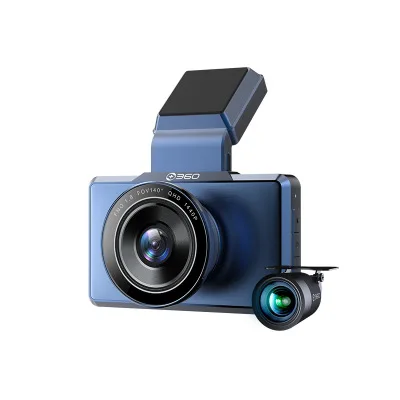 

360 Dash Cam Dual Lens 2K 1080P Competitor G500H Car DVR Built-in GPS WiFi Dash Camera G-Sensor, Night Version 70mai car camera