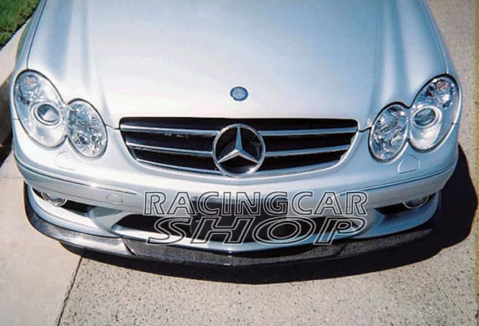 Неокрашенный передний спойлер для BENZ W209 CLK CLK500 CLK550 CLK55 AMG бампер 2006UP