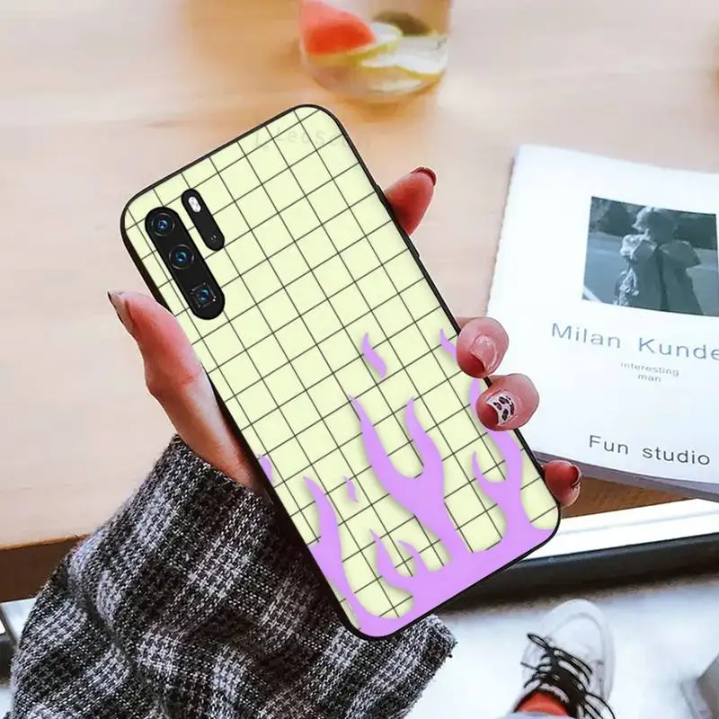 

Flame Phone Case For Huawei honor Mate P 9 10 20 30 40 Pro 10i 7 8 a x Lite nova 5t