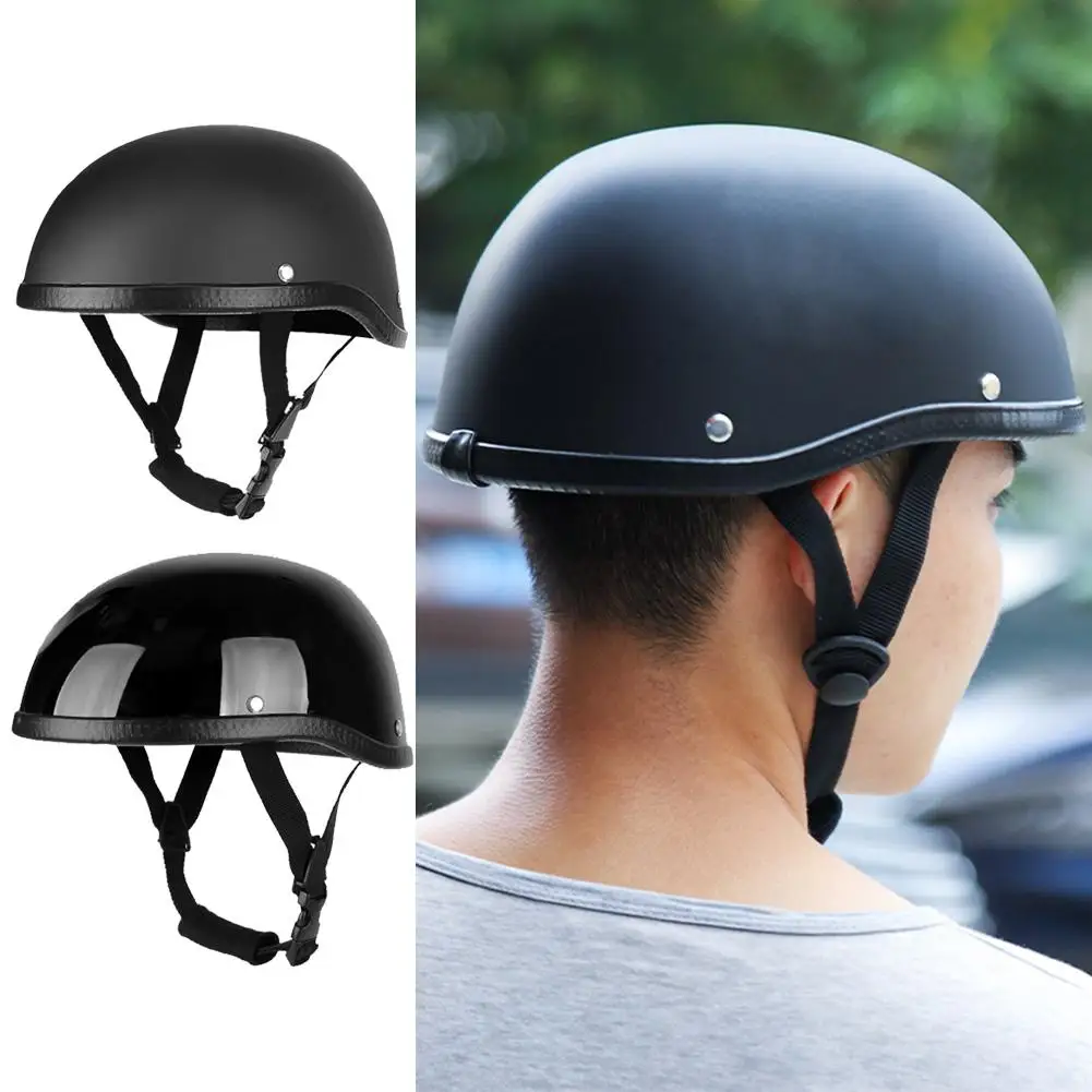 

Motorcycle Scooter Half Helmet Lightweight Retro Helmet Protective Headgear for Men Women Safe Half Face Motorcycle Helmet Cap