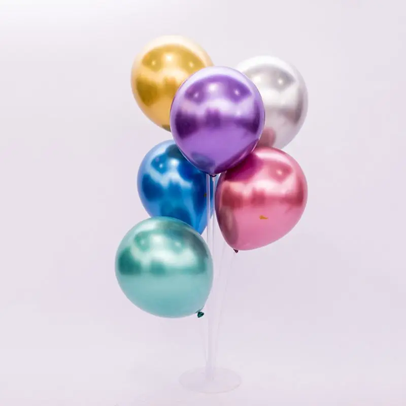 

12" Latex Crystal Assorted Colour Balloons, Pack of 50