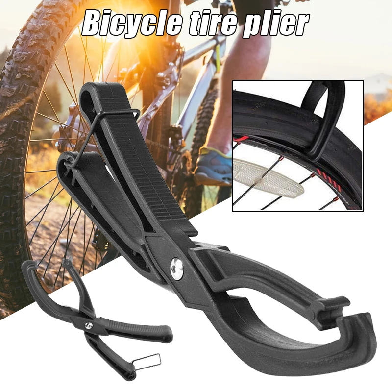 

New Rim Protector Bicycle Tire Pliers Tire Installation Wrench Demolition Pliers Multifunctional Bike Cycling Wheel Repairs