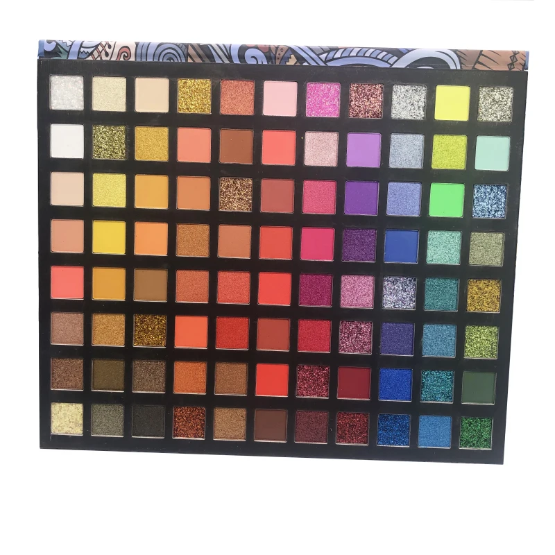 Высокое качество Водонепроницаемый 88 Цвет глаз тени для век матовое стекло с