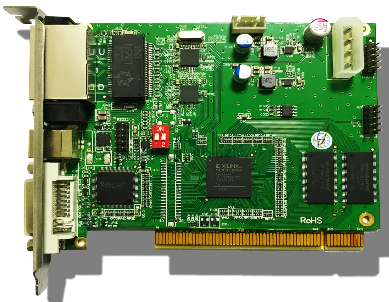 LINSN TS802D светодиодный экран отправляющая карта TS802 TS801 | Электронные компоненты и