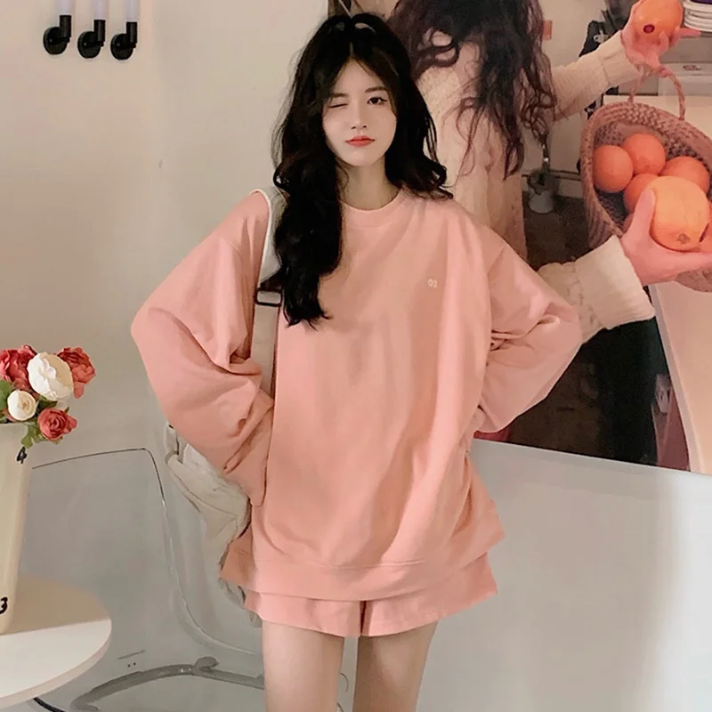 Real Sports Suit for Women Autumn New Loose LongRachel