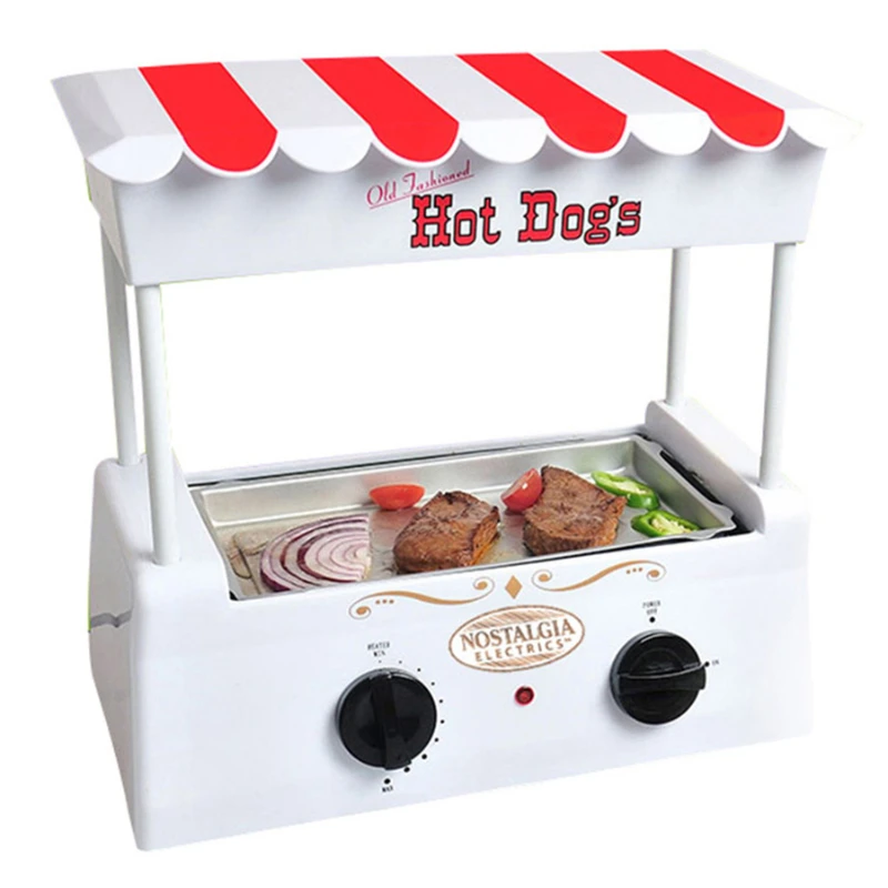 

zq Roast Sausage Machine Household Small Automatic Hot Dog Grilled Sausage Barbecue Multifunction Machine for Stall