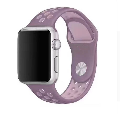 Для iwatch 5 силиконовый ремешок для apple watch полоса 42 мм 44 резиновый браслет wrisband 38 40